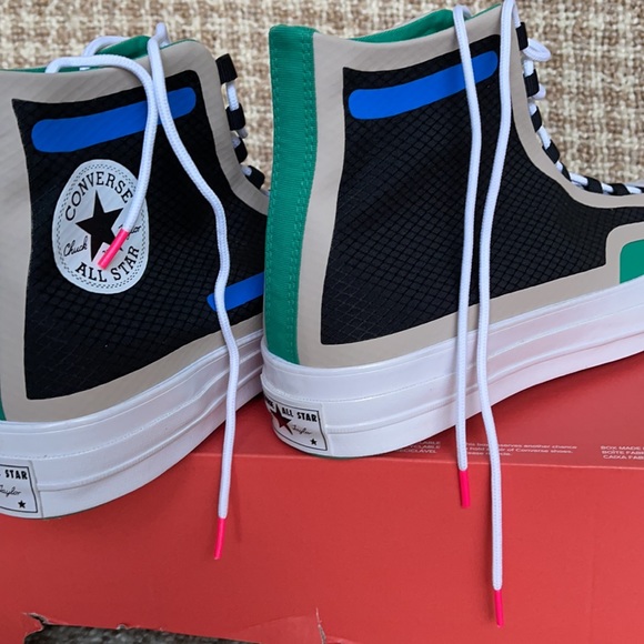 Converse Chuck 70 - Trail Hi Black/String/Digital Blue MEN`S - Picture 15 of 16